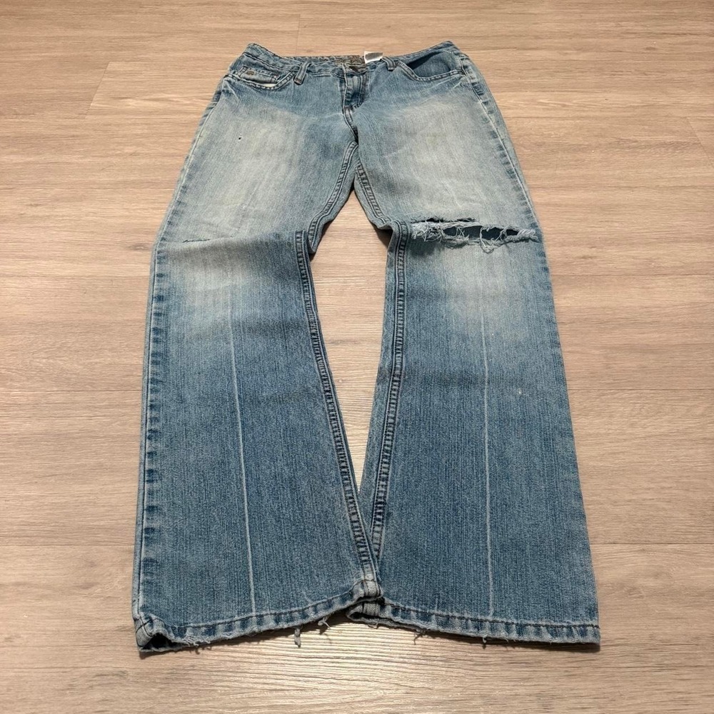 28x30 Blue Bootcut Jeans Y2K 2000s Vintage
